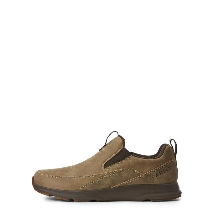 Ariat Mens Spitfire Slip On Brown Bomber Boot - Image 4