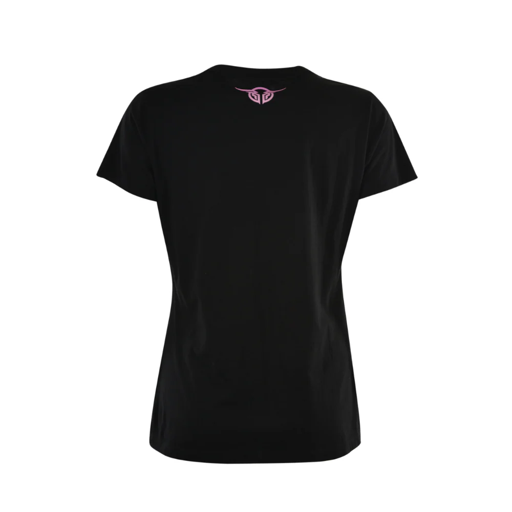 Bullzye Womens Fade Crew Neck Tee - Image 3