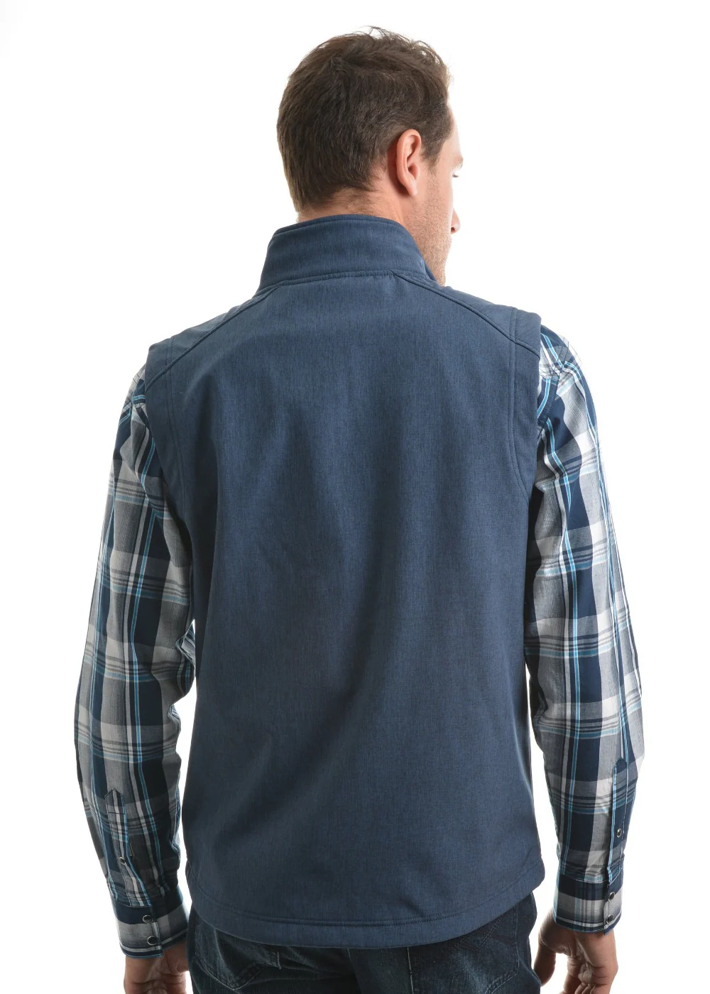 Pure Western Mens Ryland Softshell Vest - Image 3