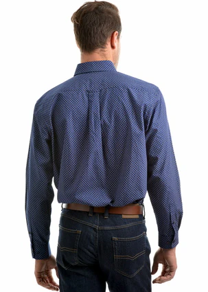 Thomas Cook Mens Alexandra Print Long Sleeve Shirt - Image 3