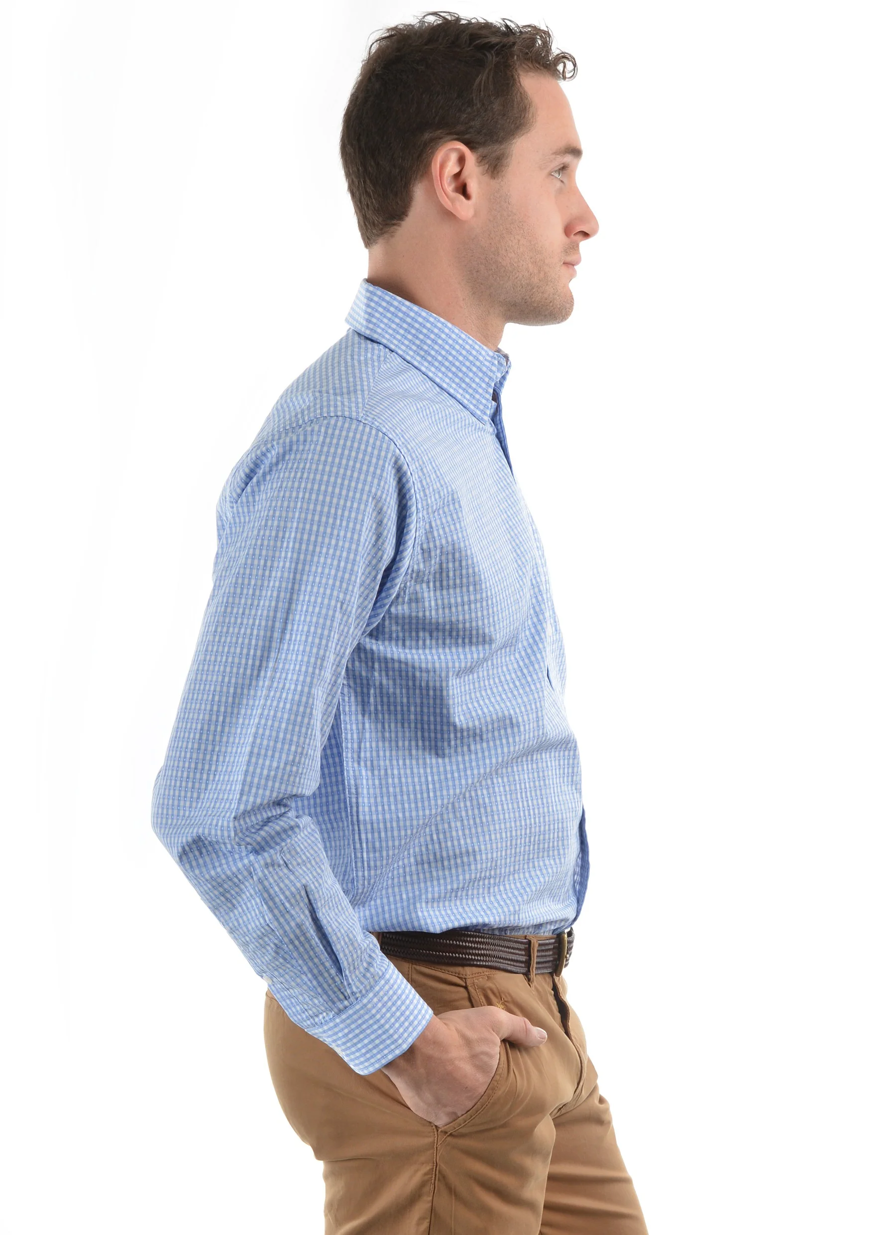Thomas Cook Mens Ric Check Long Sleeve Shirt - Image 3