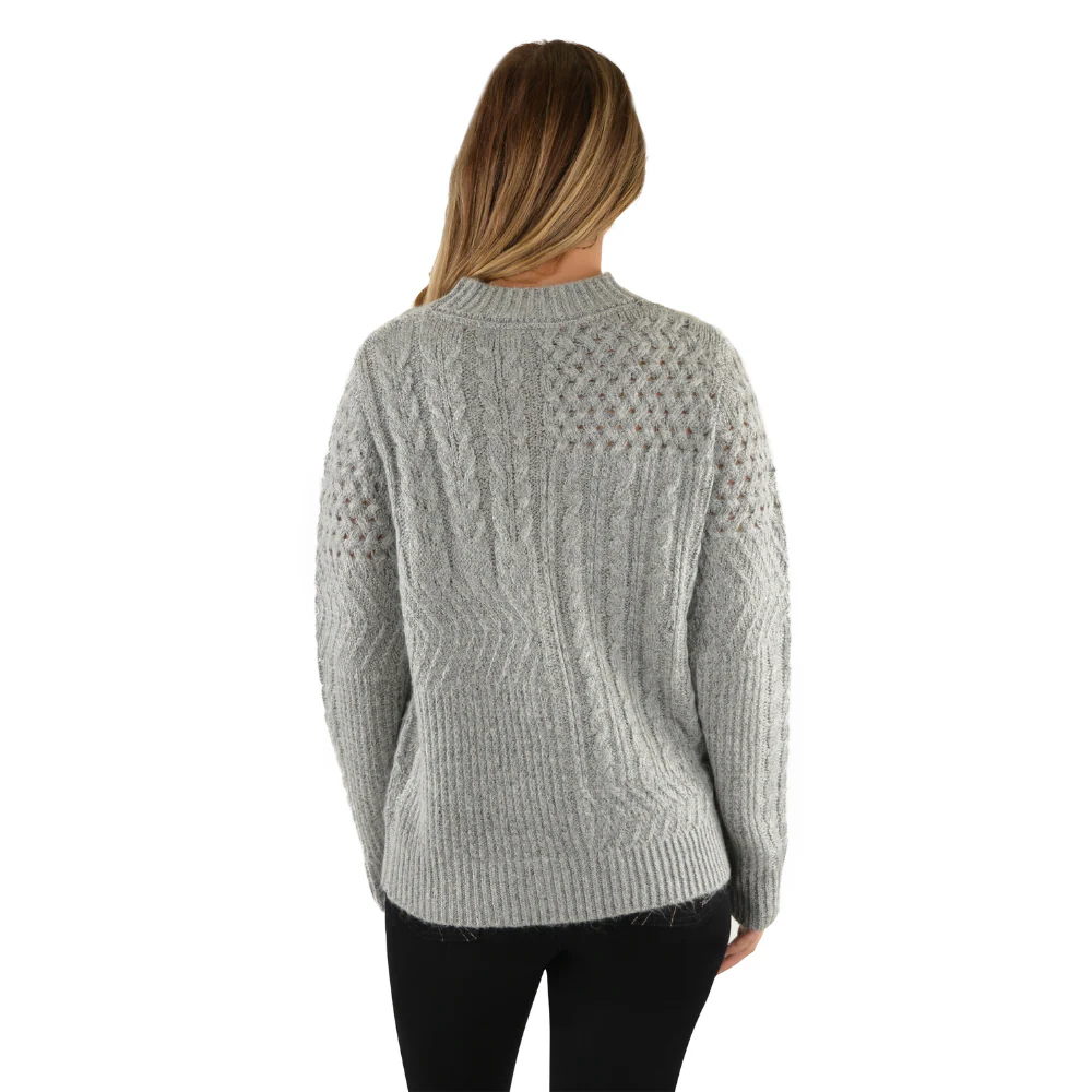 Thomas Cook Womens Nadia Cable Knit Jumper - Image 3