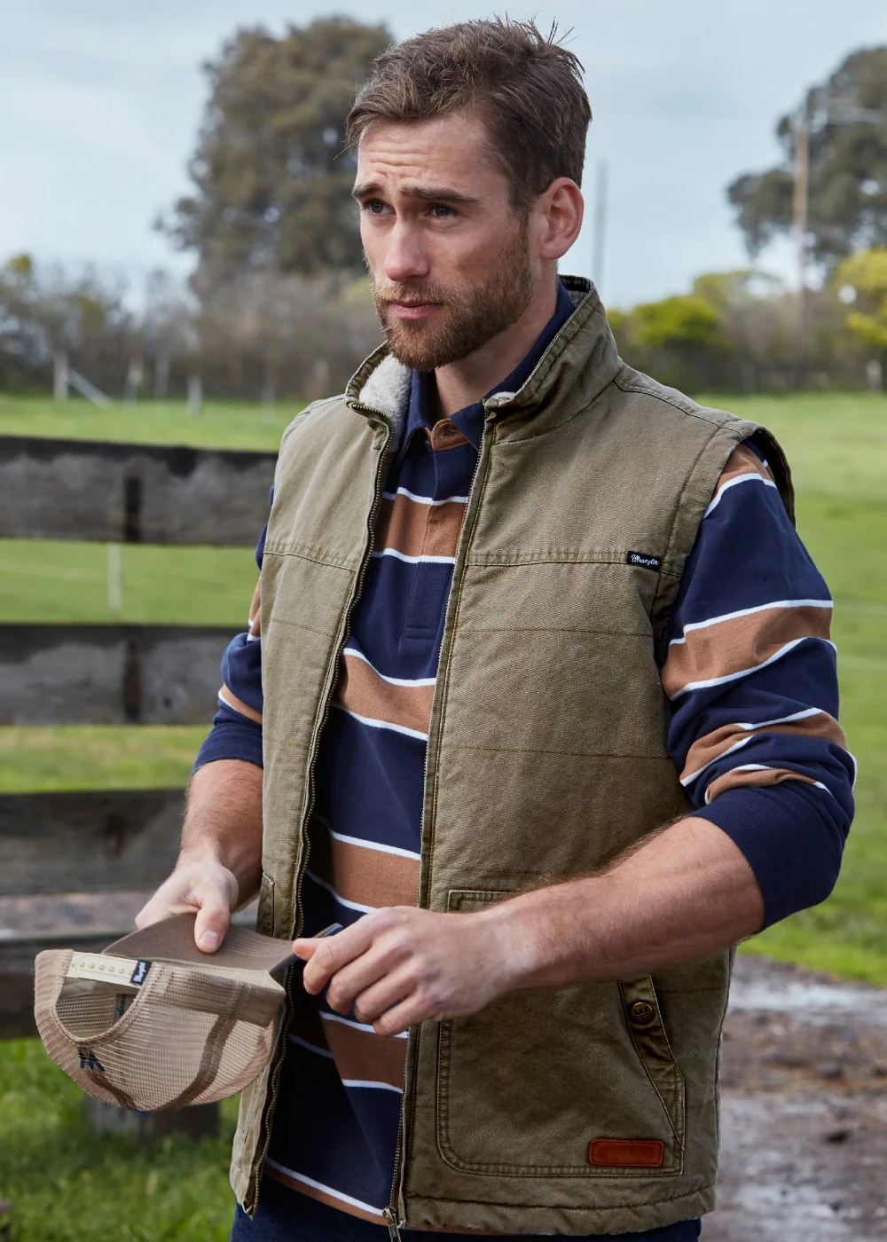 Wrangler Mens Marcus Vest - Image 4
