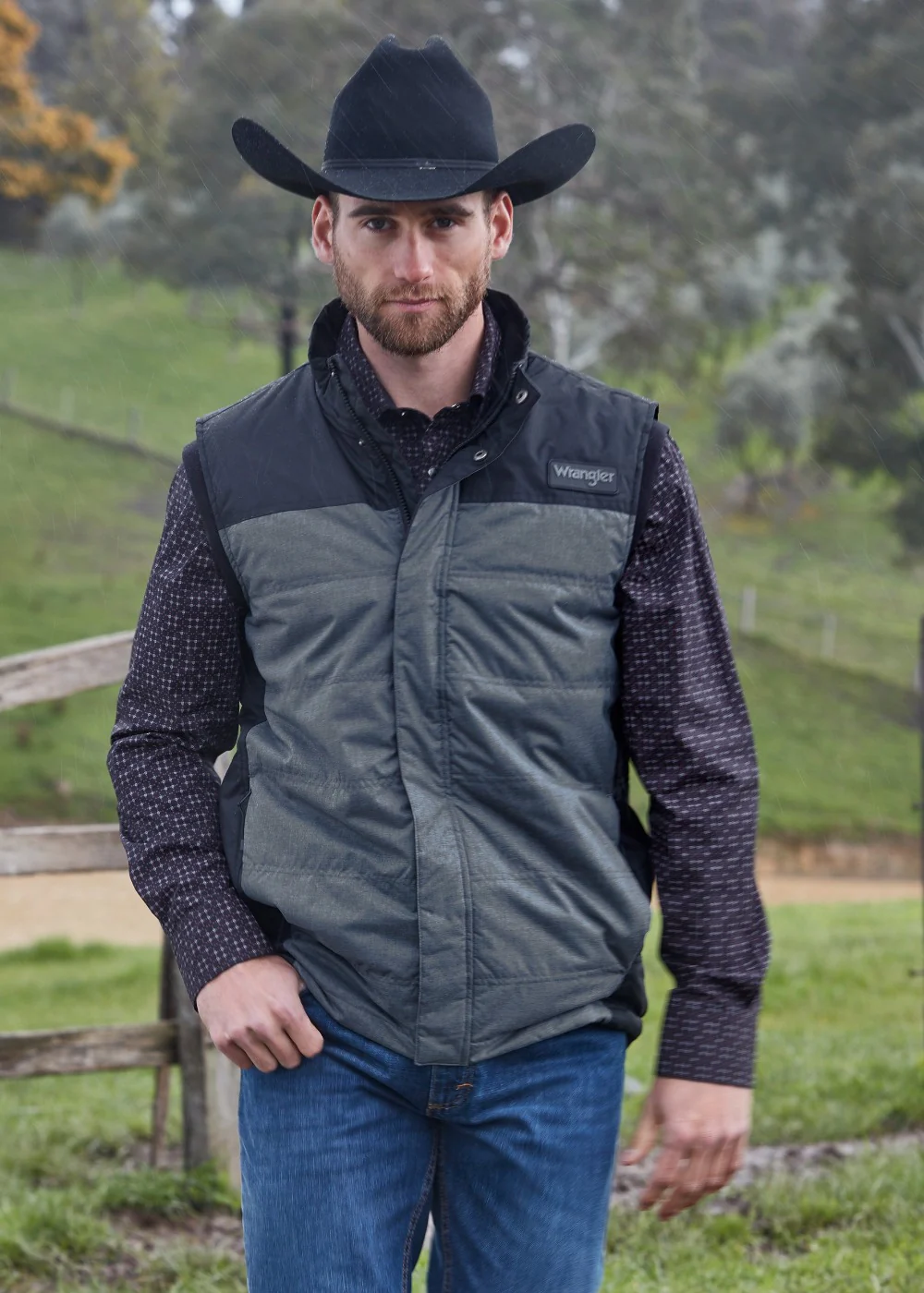 Wrangler Mens Mathew Vest - Image 4