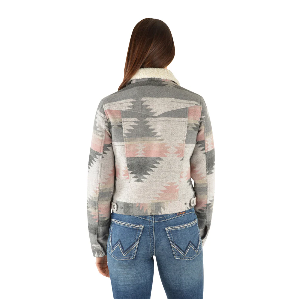 Wrangler Womens Harlene Fleece Lined Jacket - Image 3