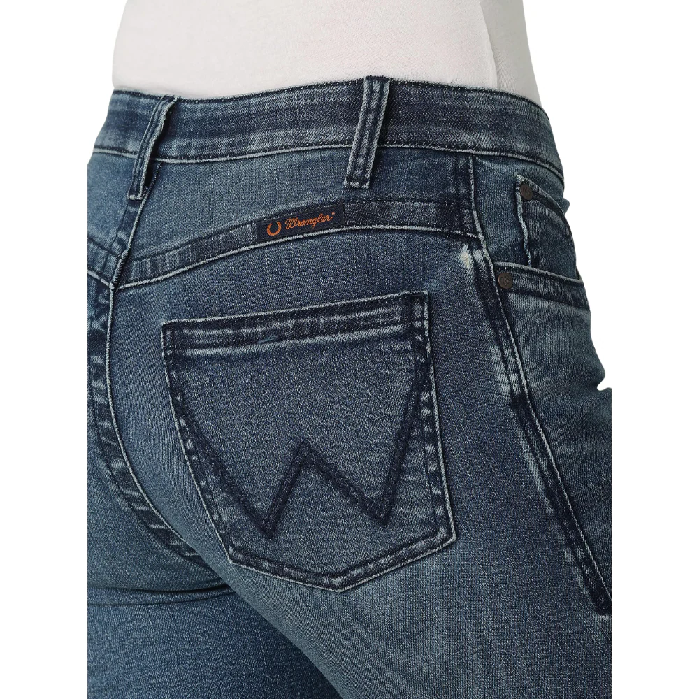 Wrangler Womens Mid Rise Ultimate Riding Jean - Image 4