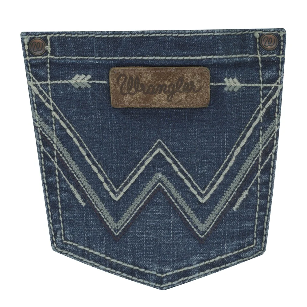 Wrangler Womens RETRO Mid Rise Bootcut Mae Jean 09MWZGN - Image 3